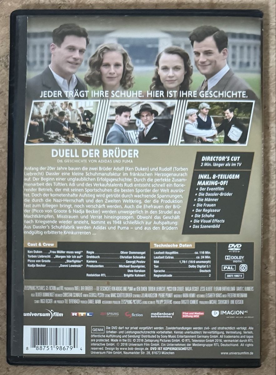 Alle DVDs: DUELL DER BRÜDER  – Neu (gemäss Beschreibung) aus Dietikon von AndreaSch01 1