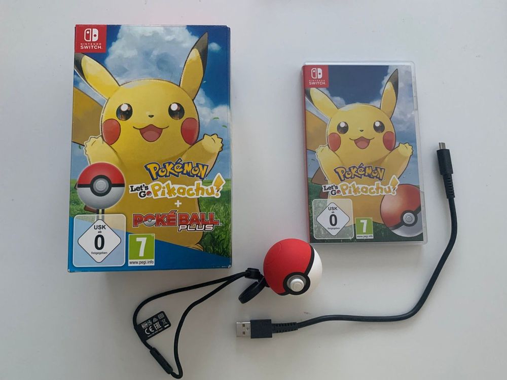 Let Go Pikachu & PokeBall Bundle Kaufen auf Ricardo