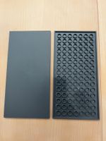 Lego 2xFliese 8x16 (90498) dark blush grau- dunkelgrau