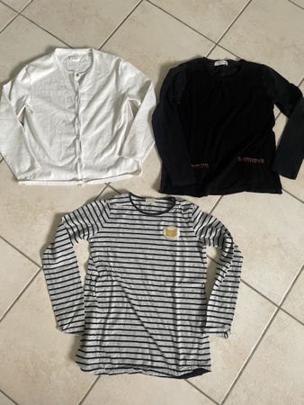 3 ZARA Jäckli/Shirts Gr.152