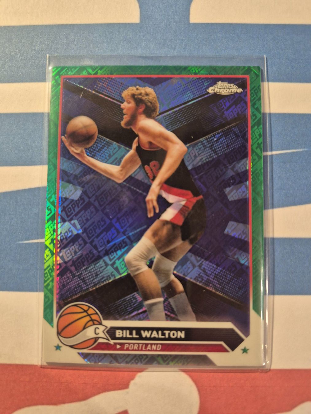 Topps Carte collezionabili: NBA Bill Walton Portland Topps Chrome – Usato da Treiten venduto da Sauber73