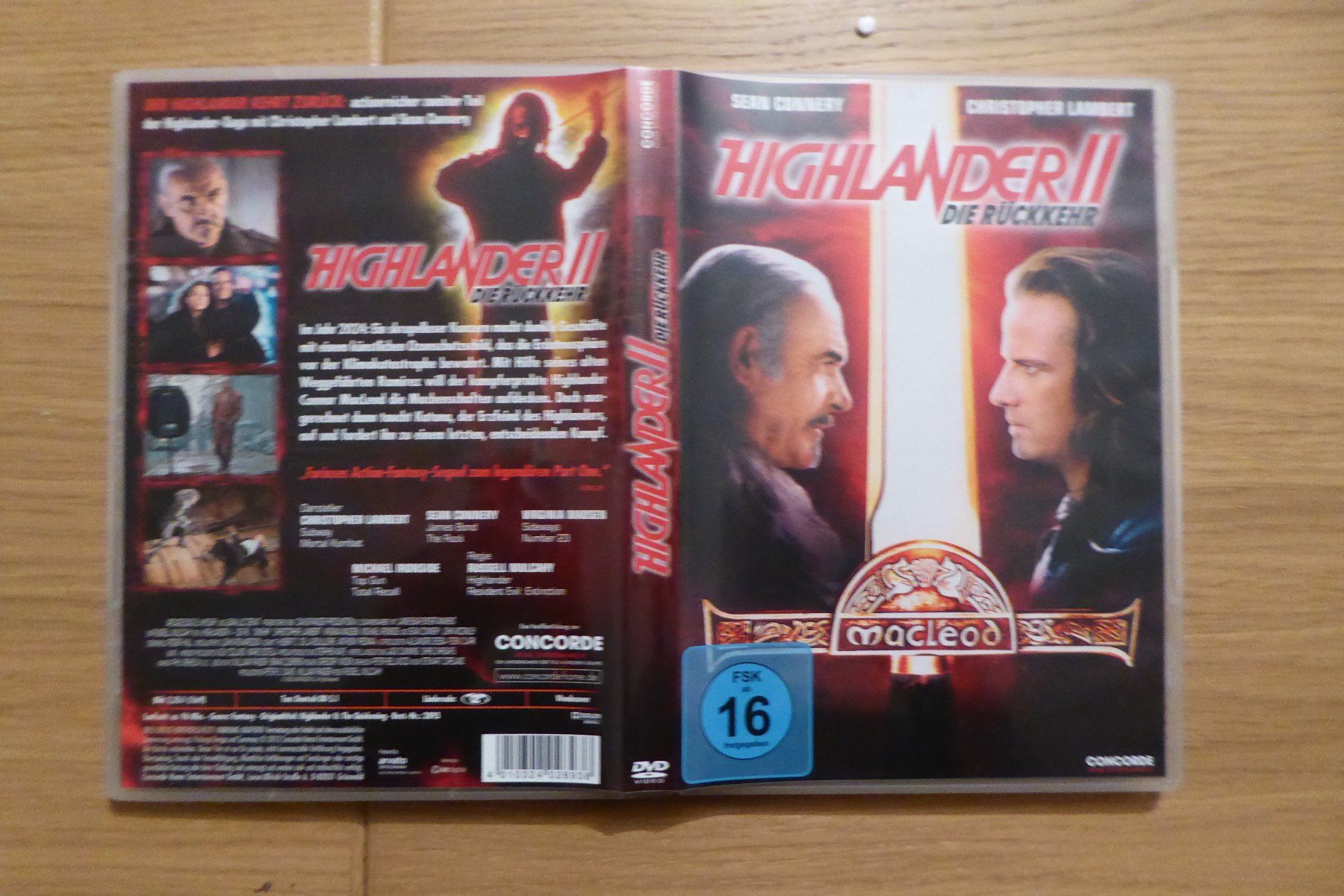 Tutti i DVDs: DVD Highlander 2 – Usato da Allschwil venduto da Summelsarium