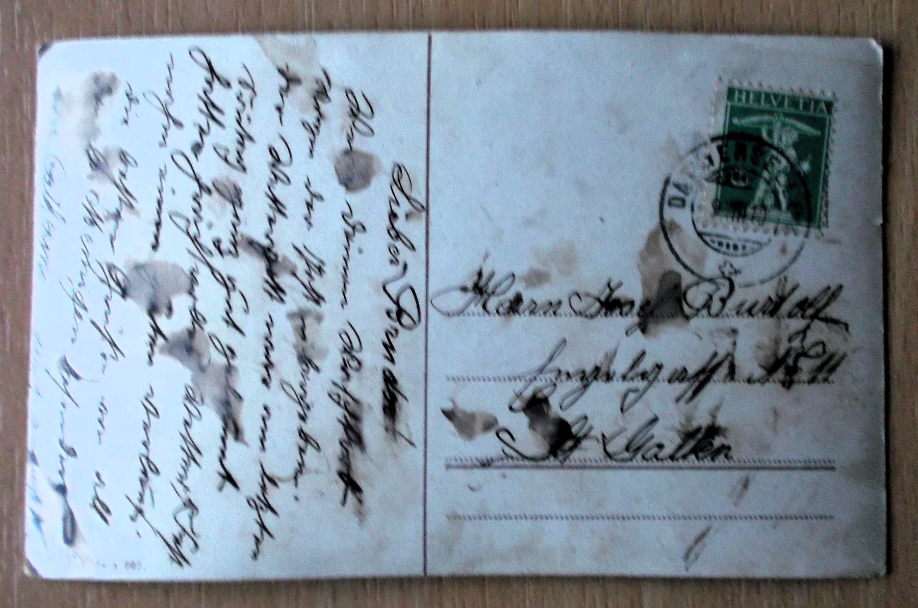 Cartoline postali: Engel bewacht schlafendes Kind – Usato da Uffikon venduto da Semo2 1