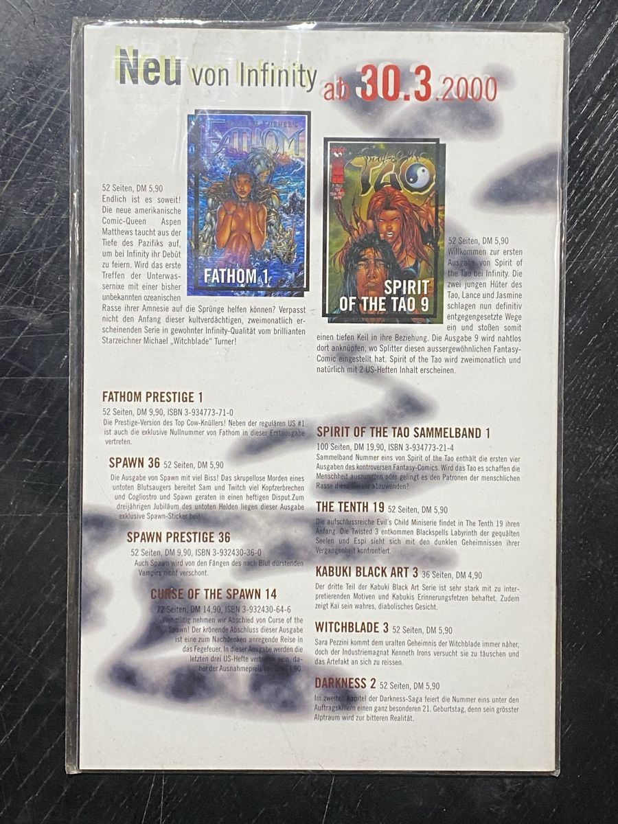 Fumetti: The Darkness /Comic Nr.1 /originalverschweisst, neu. – Nuovo e nell'imballaggio originale da Zuerich venduto da SonderArt-Wertgut 2