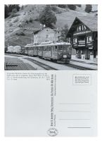 Langwies Bahnhof Schanfigg Arosa Bahn RhB ABDe 4/4 485 + 482