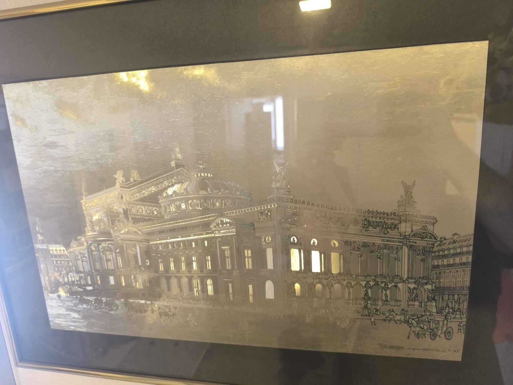 Posters & Illustrations: Wunderschönes Bild Opera Paris – D'occasion à Koppigen par mic_v7ms 5
