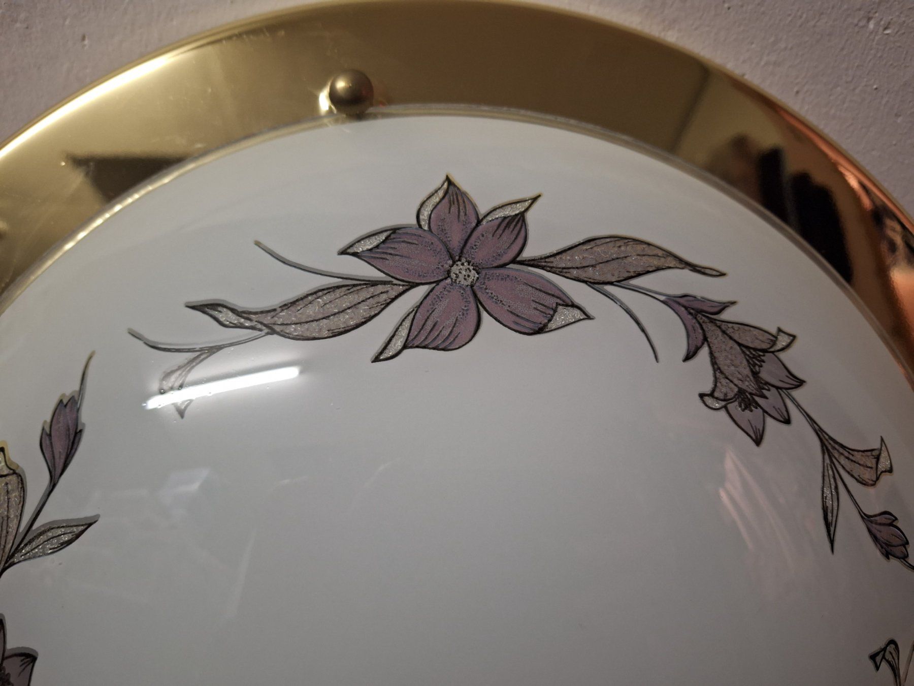 Lampadari & plafoniere: Vintage Deckenleuchte goldfarbig – Usato da Muri AG venduto da Edlerweiss 1