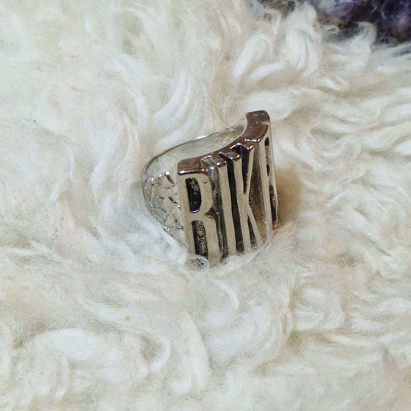 Anelli: Silberring "BIKER" Gr.  (62) massiv, Statement Ring, ... – Usato da Birr venduto da sen_8djr