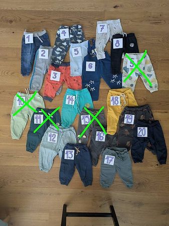Lange Hose Gr. 86