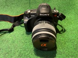 Sony DSLR-A230 Kamera mit 18-55mm Objektiv gebraucht