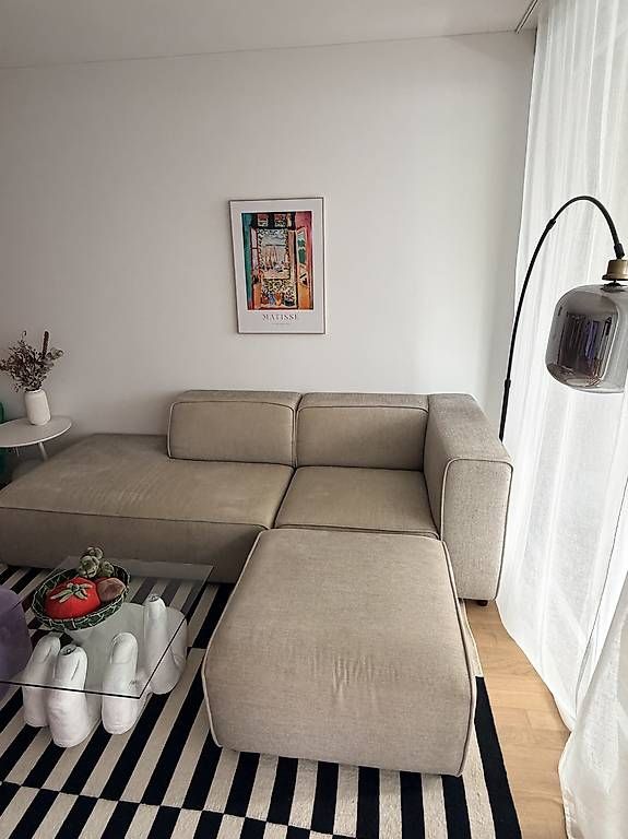 Sofas: Sofa - Designer-Sofa inkl. Hocker – D'occasion à Zürich par tyy 1