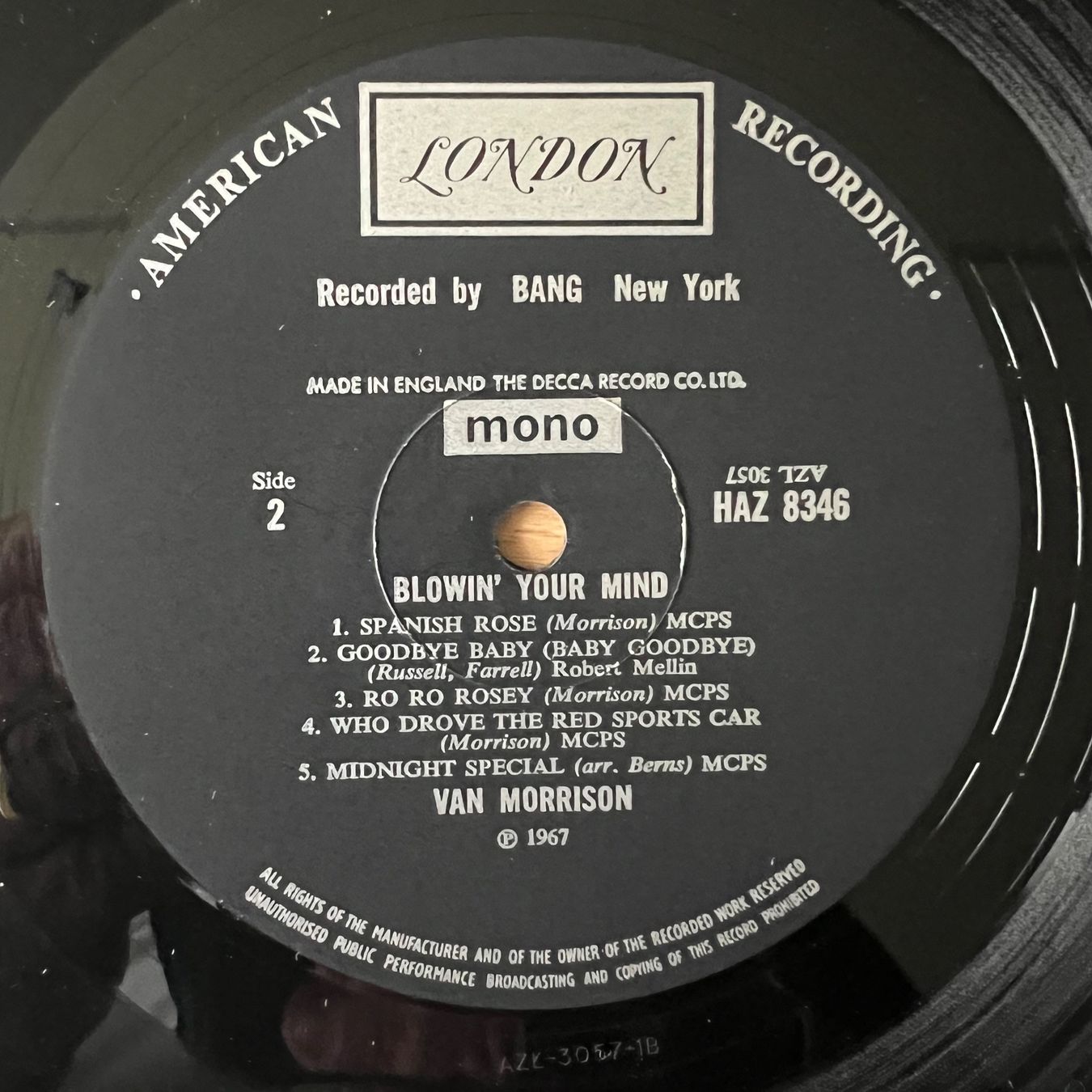 Dischi in vinile: Van Morrison - Blown' Your Mind / 1. UK-Press. 1967 - Mono – Usato da Gais venduto da soundcave57 4