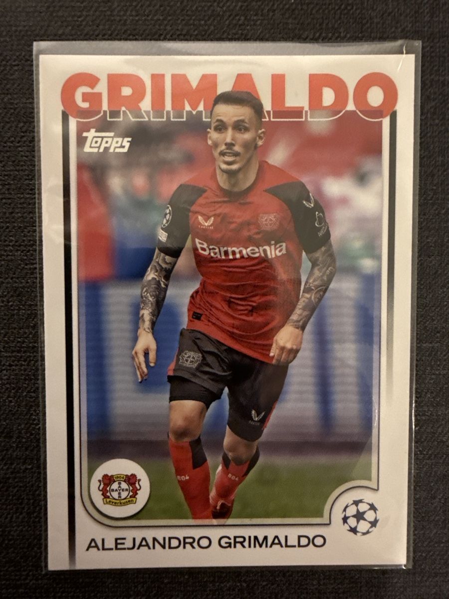 Topps Carte collezionabili: Topps Alejandro Grimaldo Bayern Leverkusen – Nuovo (secondo la descrizione) da Burgdorf venduto da Sports_Cards_3400