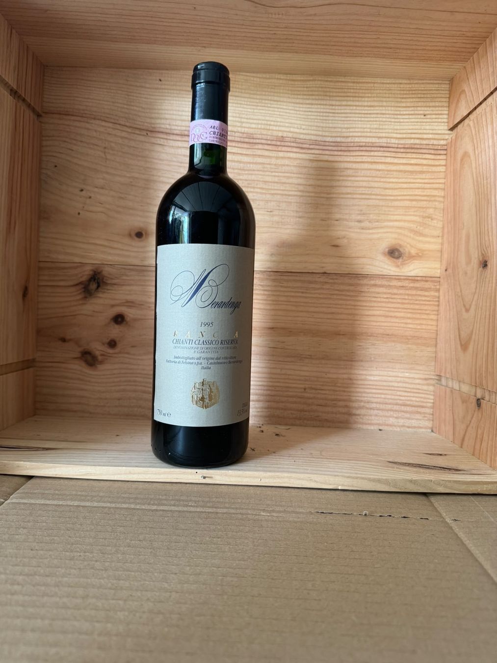 Wein: 1 Fl. Chisnti Berardenga 1995 – Gebraucht aus Dietikon von Nesh