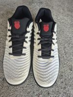 K-Swiss Sportschuhe weiss schwarz rot guter Zustand