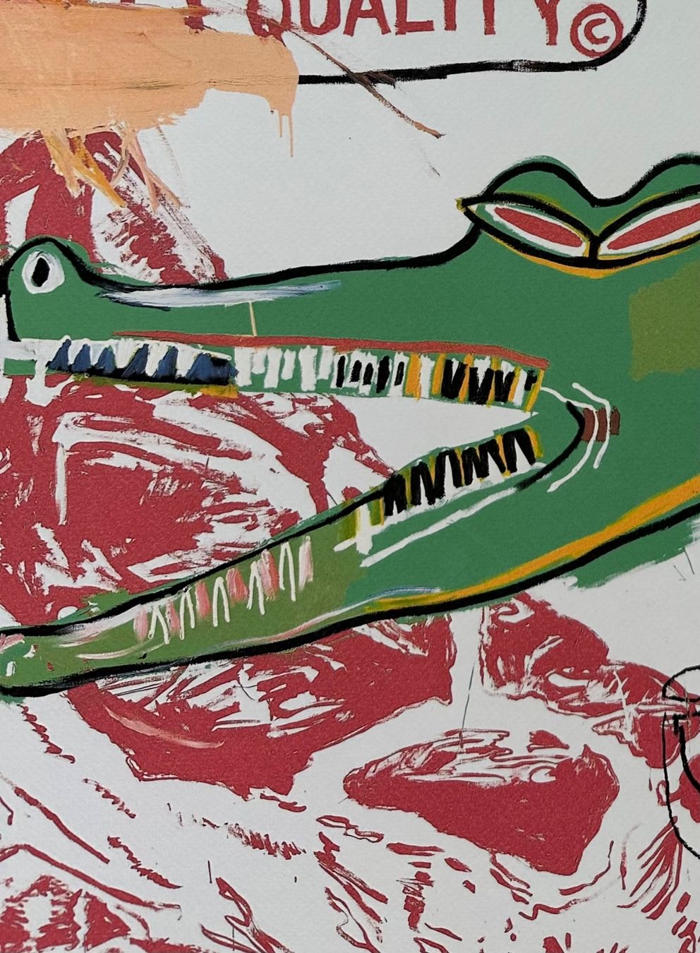 Poster & Bilder: Basquiat. Untitled, Graffiti, POP Art 26/100 – Neu (gemäss Beschreibung) aus Meilen von Smgdesign 4