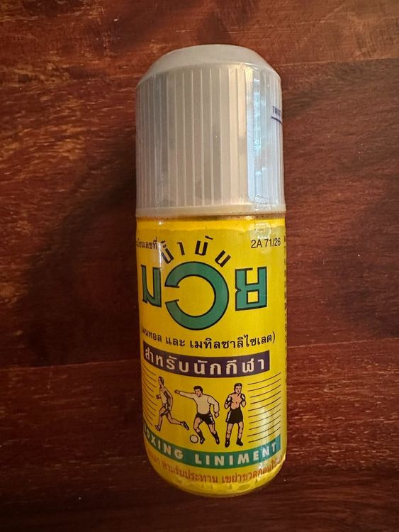 Boxing Liniment, Muay Thai Öl, Namman Muay, Flasche 120ml Kaufen auf Ricardo