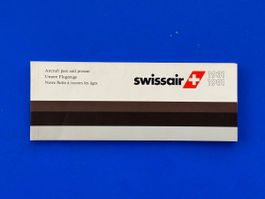 Swissair 1931-1981. Unsere Flugzeuge - Flugzeugtypen.