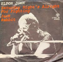 Vinyl-Single Elton John - Saturday Night's Alright For Fight