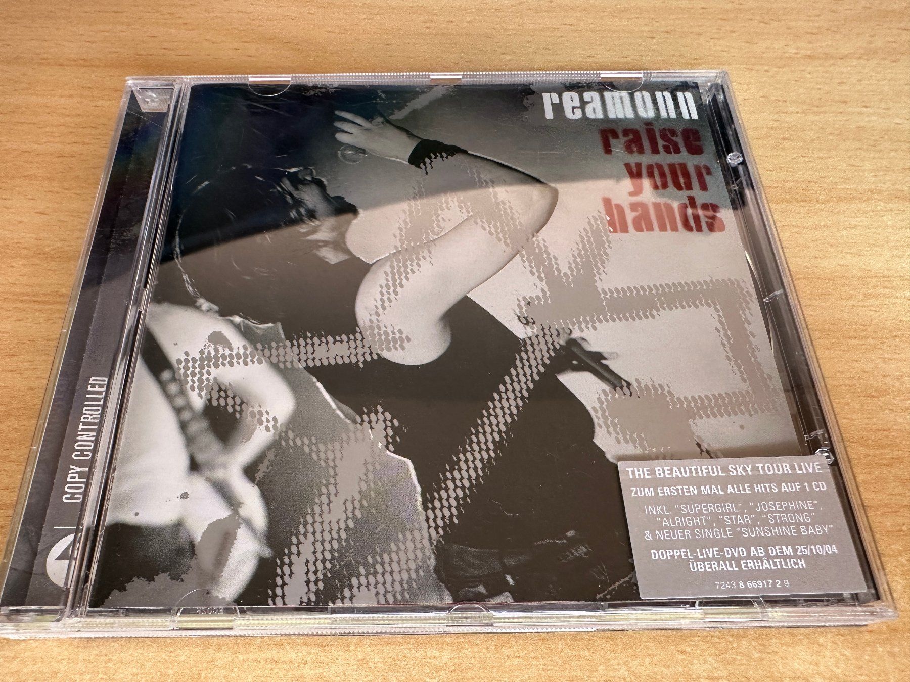 CD: B2 Reamonn – Raise Your Hands – Usato da Rikon im Tösstal venduto da Alpenmutz