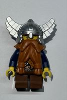 1 Stück Lego Minifiguren Wikinger Krieger mit Flügelhelm
