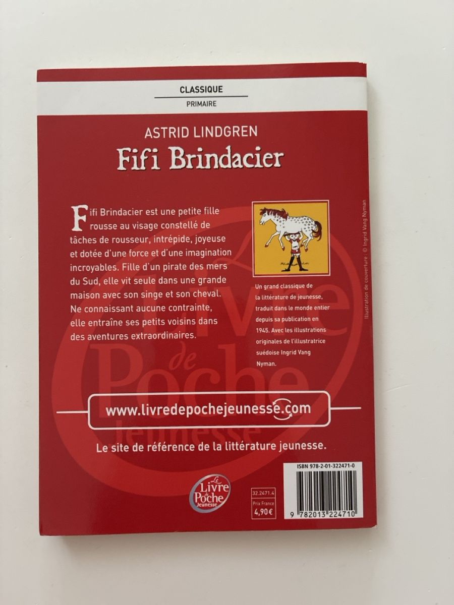 Libri: Fifi Brindacier - Astrid Lindgren – Usato da Lucens venduto da metaD 1