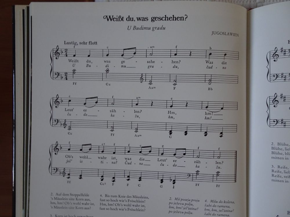 Livres: Kinder der Welt und ihre Lieder, Buch und LP – D'occasion à Bünzen par margretsch 6