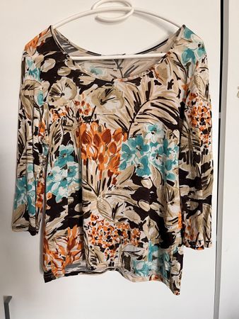 Damen Bluse PUPA for EVER floral Grösse L guter Zustand