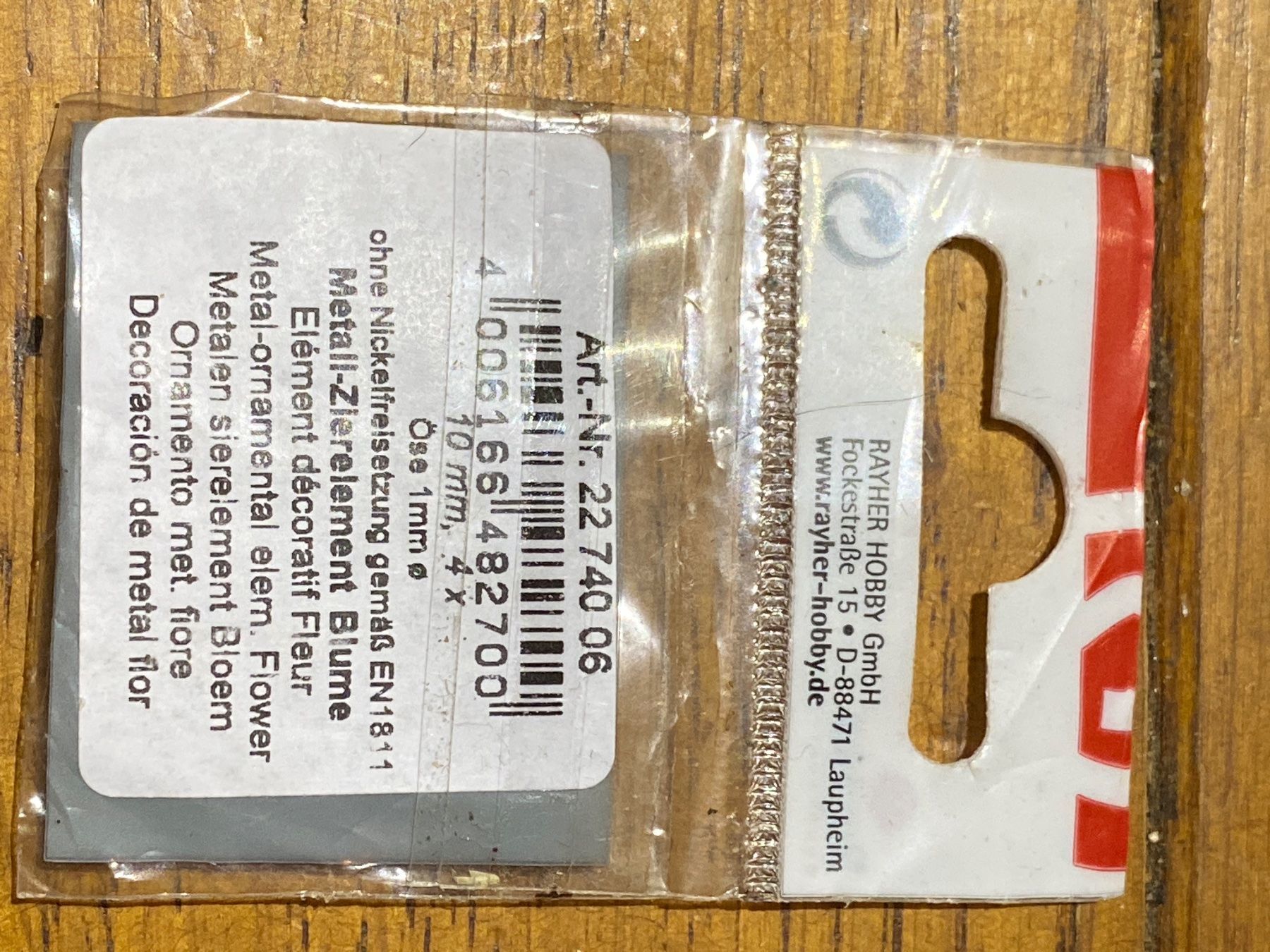 Ciondoli: 2274006 pendentif fleur  anhanger blume – Usato da Lajoux JU venduto da Briard0 2