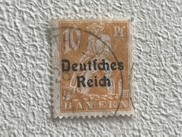 DR - Deutsche Reich Briefmarke
