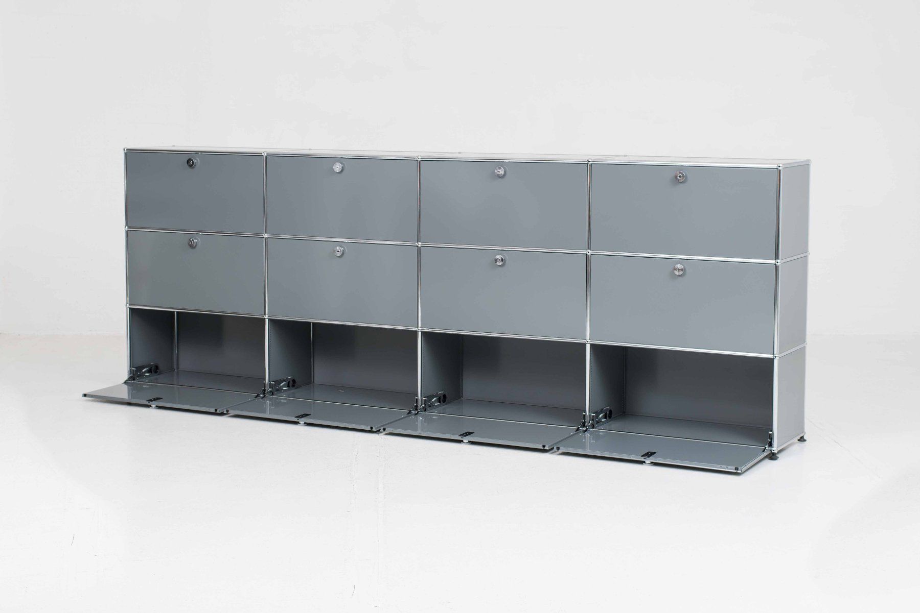 USM Cassettiere: USM Sideboard in Mittelgrau – Usato da Zürich venduto da STUZH38 3