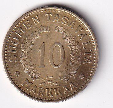 Tutti le monete: Finnland 10 markkaa 1935 rar – Usato da Neuchâtel venduto da karlpierrino 1