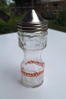Ovomaltine Streuer, Glas, Vintage