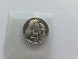 25 Cent Britischen Jungferninseln 1974 PP