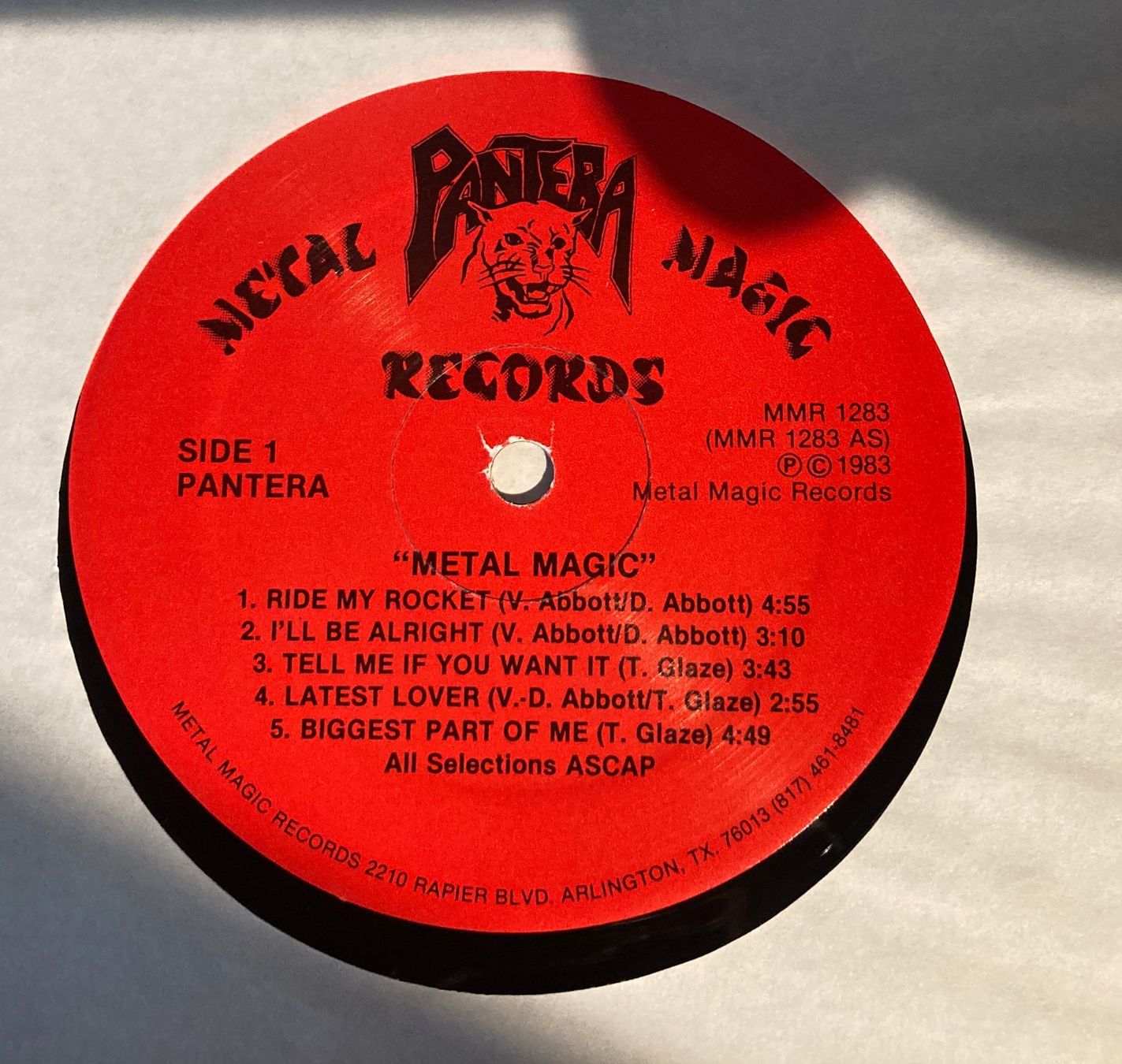 Vinyles: PANTERA "Metal Magic" 1983 Erstpressung RAR!! – D'occasion à Attiswil par Jay70 3