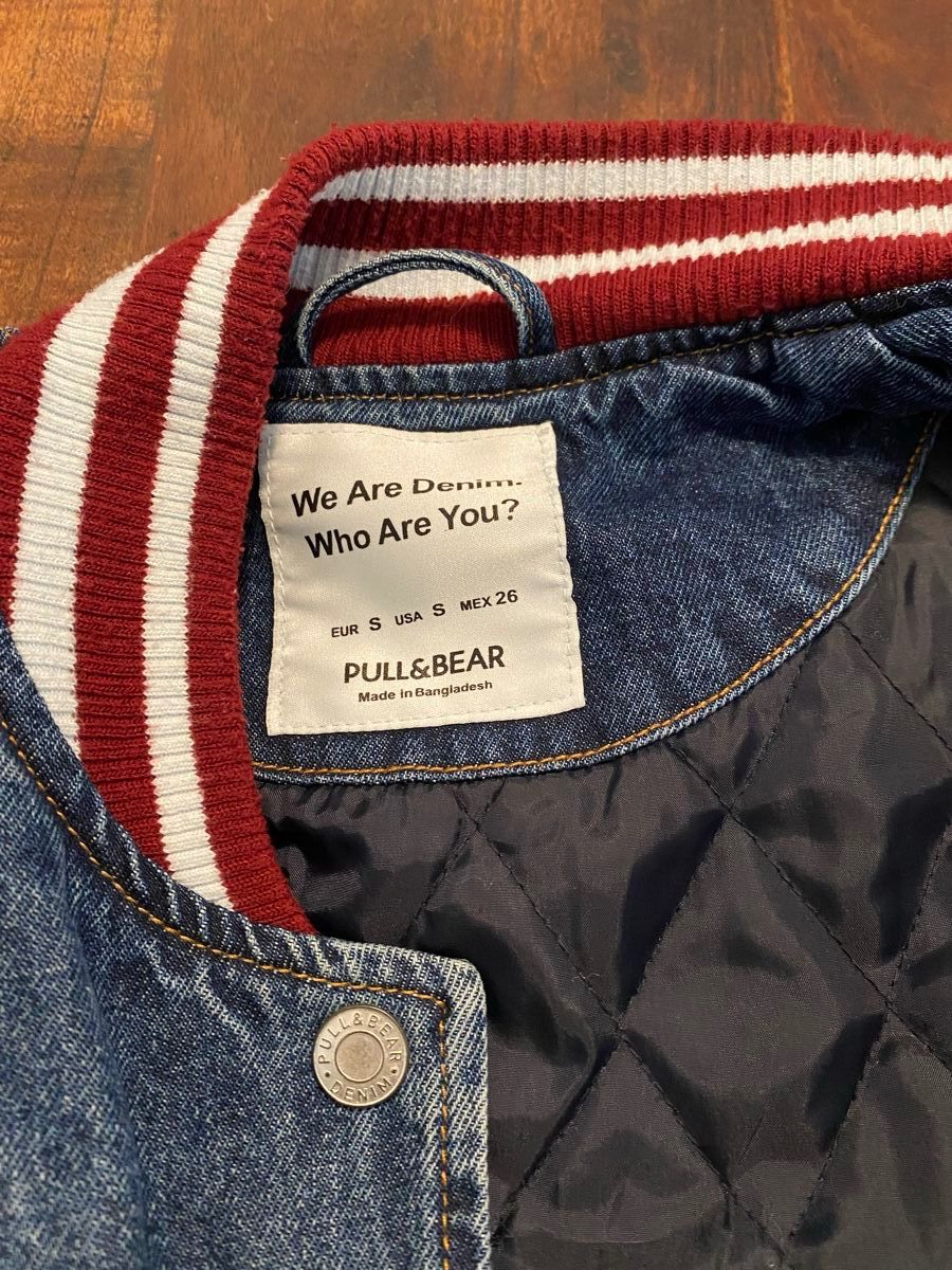 Pull&Bear Jacken: Bomberjacke College Grösse S – Gebraucht aus Winterthur von Sunshineandrain 2