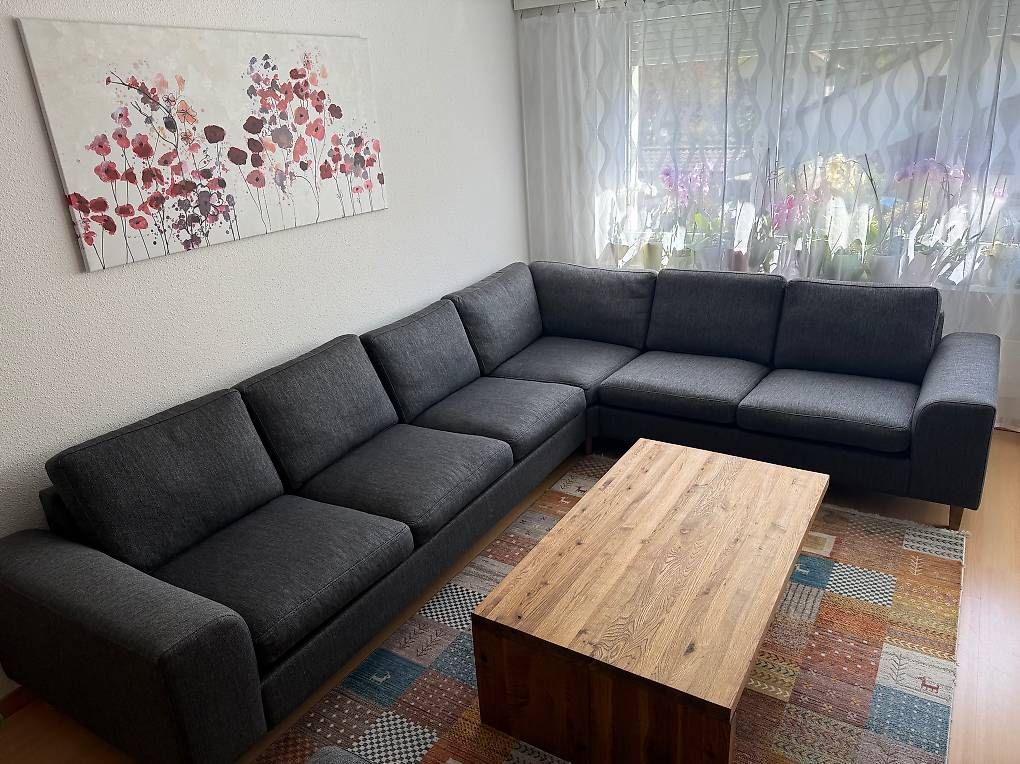 Micasa Divani: Ecksofa mit Hocker Modell Diener sehr gepflegt – Usato da Péry venduto da jaybird_2019 2