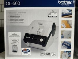 Brother QL-500 Etikettendrucker - Top Zustand! Selten