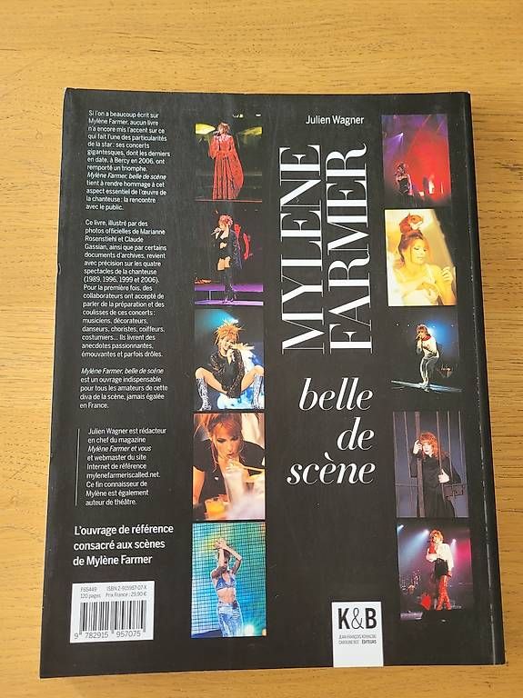 Bücher: Mylène Farmer livre "belle de scène" – Gebraucht aus Crissier von cel_vmk9 1