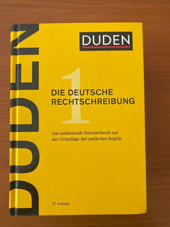 Die Deutsche Rechtschreibung 27.Auflage | Kaufen auf Ricardo