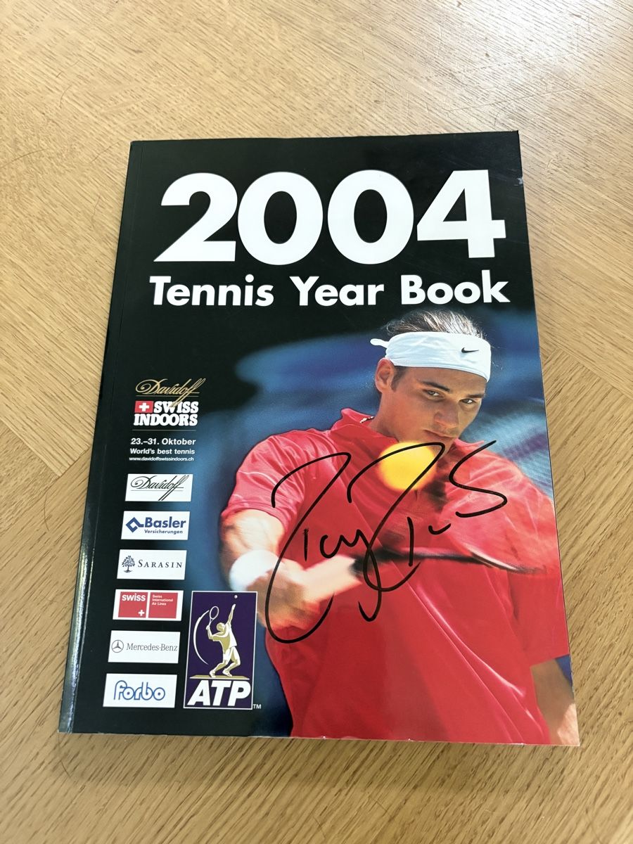 Autogramme: Roger Federer Autogramm / 4 Tennis Year Book  – Gebraucht aus Riehen von Grayje4 1