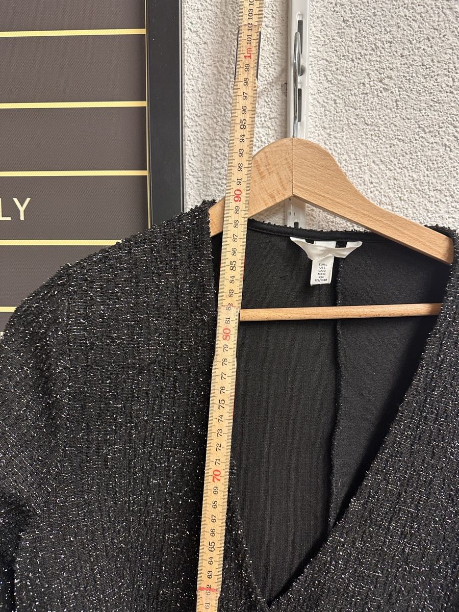 H&M Vestiti: Schwarzes H&M Kleid mit Glitzer, Grösse L – Nuovo (secondo la descrizione) da Oberurnen venduto da jasmin2fel 1