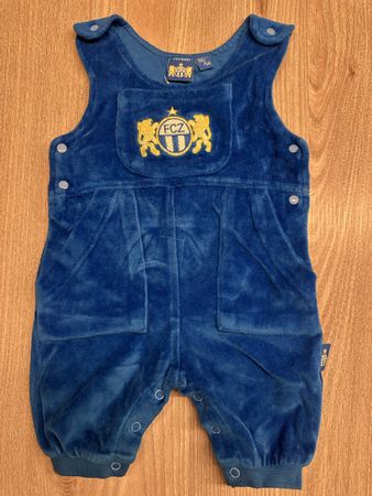 FCZ Baby Strampler blau Grösse 50/56 guter Zustand
