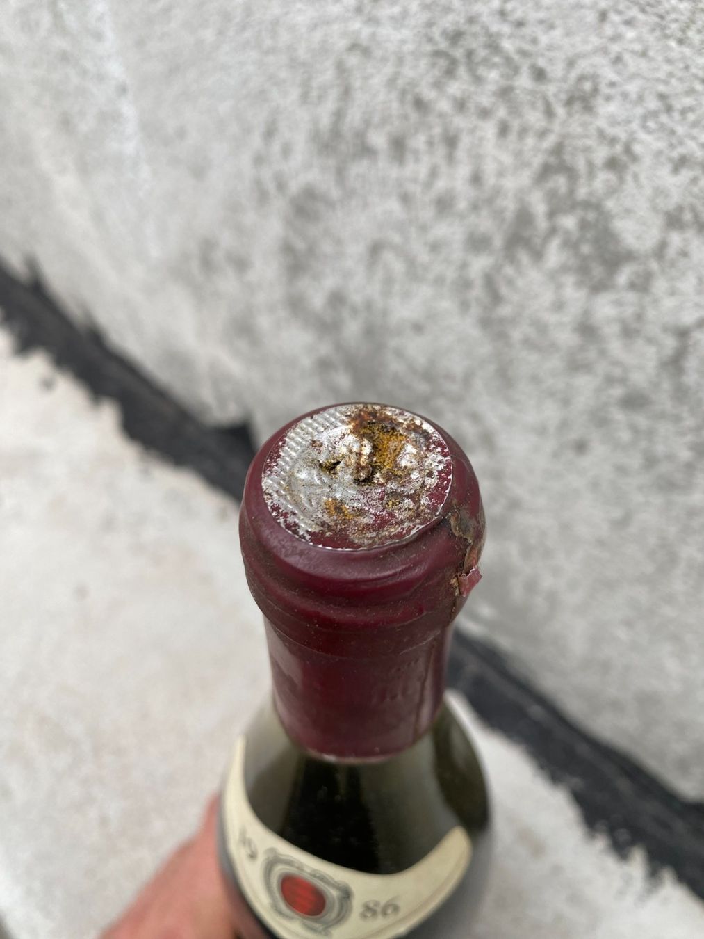 Vino: Cote du Rhone 1986 -  Wein 0.75l Flasche – Usato da Vacallo venduto da cri_229f 2
