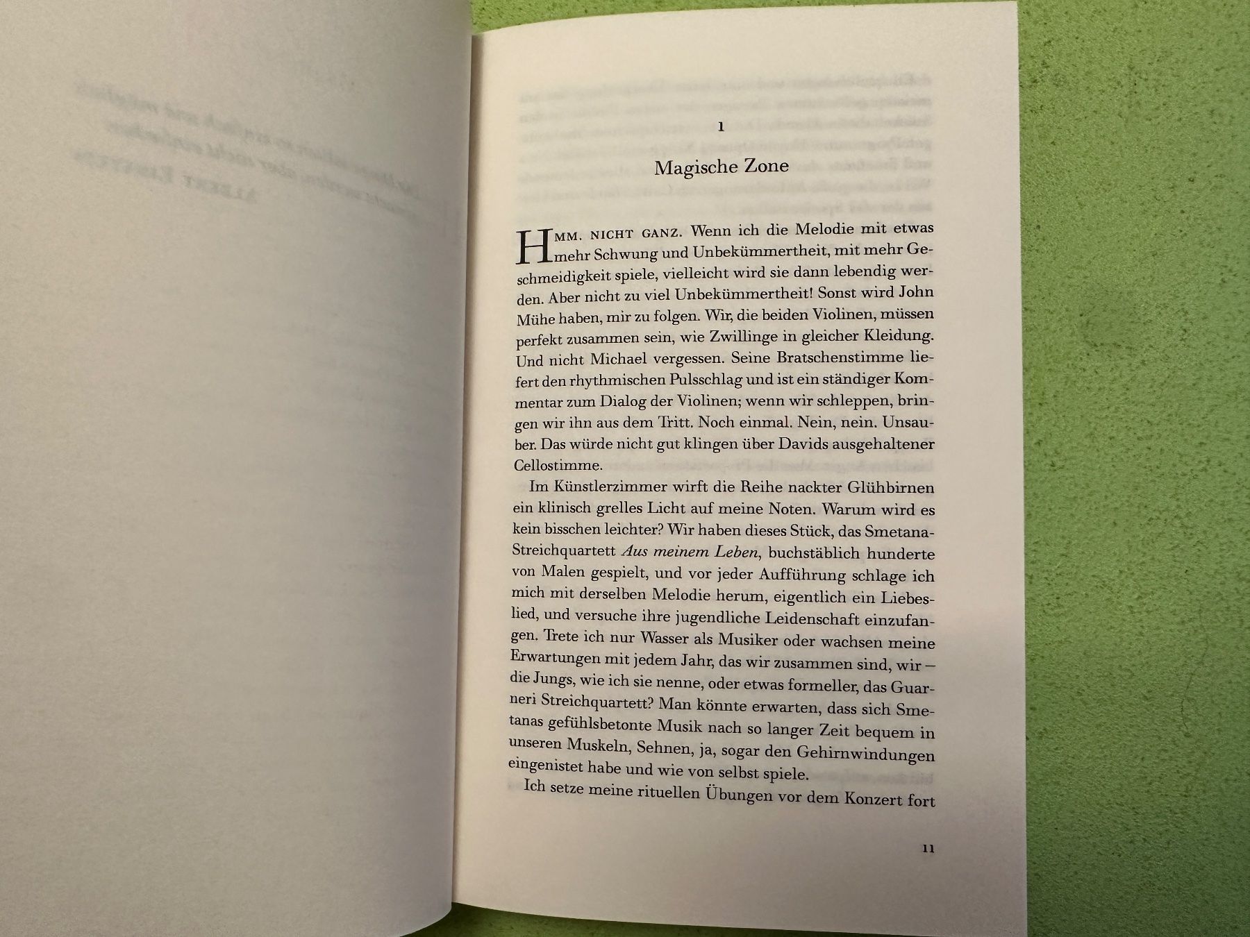 Libri: Arnold Steinhardt: Mein Leben zu viert. – Usato da Zürich venduto da allp 4