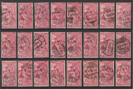 Lot 78B  UPU 1900, gestempelt