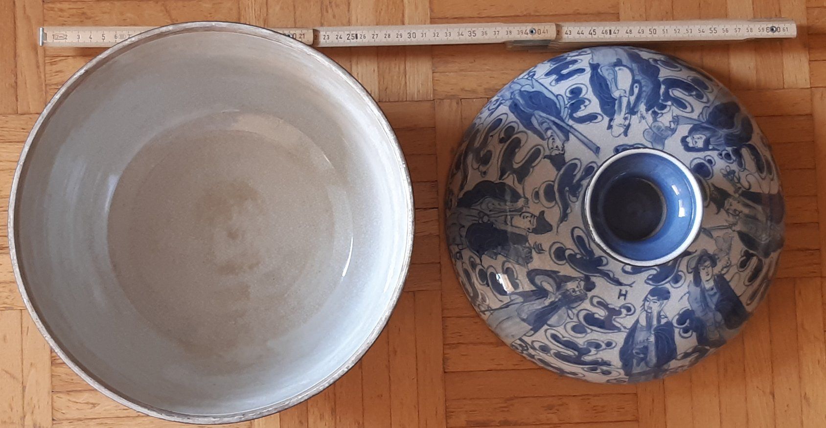 Schalen: Seltenes, antikes chinesisches Gefäss mit Abdeckung – Gebraucht aus Wabern von O_b_u 7
