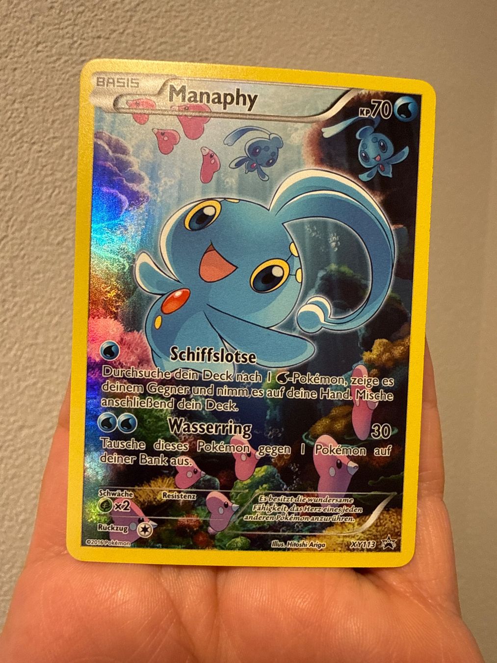 Cartoline: Pokemon Manaphy XY113 Promo – Usato da Frauenfeld venduto da Poke_Toniii 1
