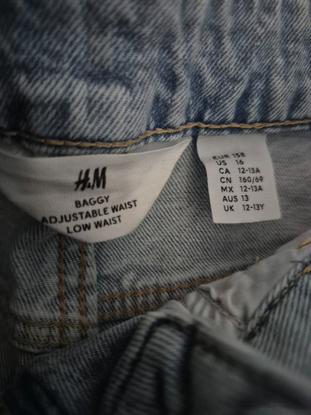 H&M Hosen: Jeans Baggy Mädchen Gr.158 – Gebraucht aus Samstagern von 79mace21 2