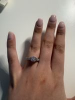 Eleganter Silberring ca Grösse 54 Sommertraum!